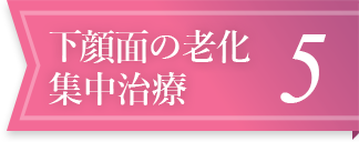 下顔面の老化集中治療5