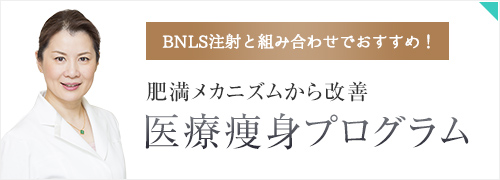 肥満メカニズムから改善　医療痩身プログラム